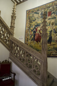 Escalera gótica Hospital de la Latina